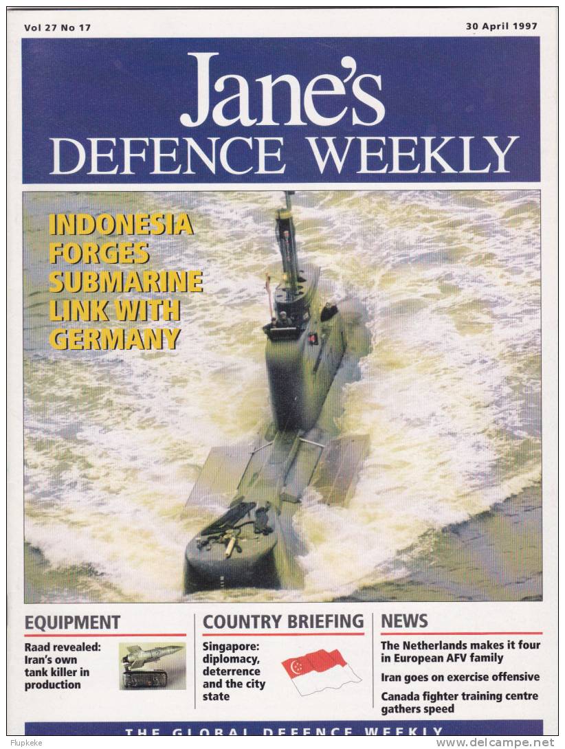 Jane´s Defense Weekly 17 Aprl 1997 - Esercito/Guerra