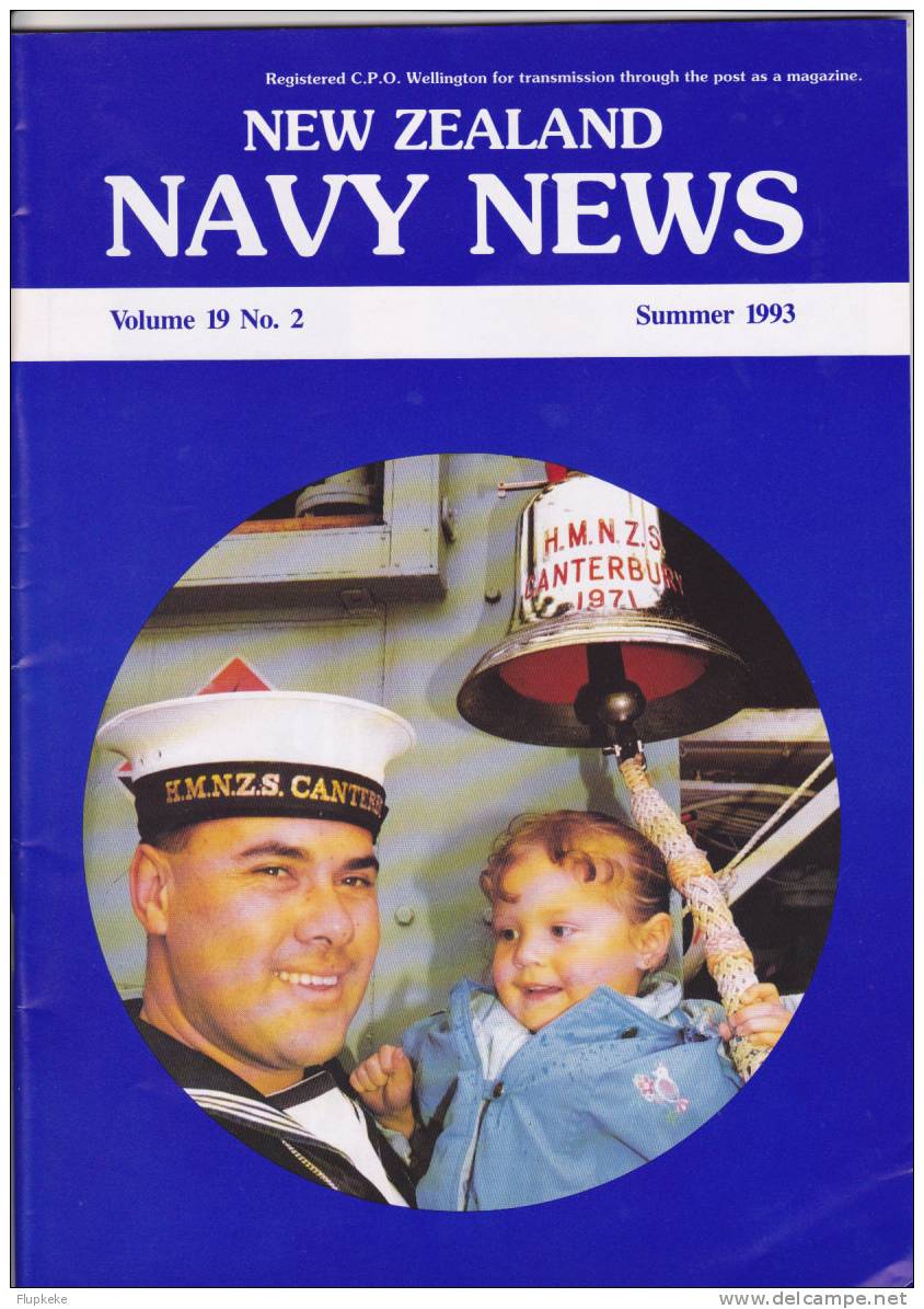 Navy News New Zealand 02 Vol 19 Summer 1993 - Krieg/Militär