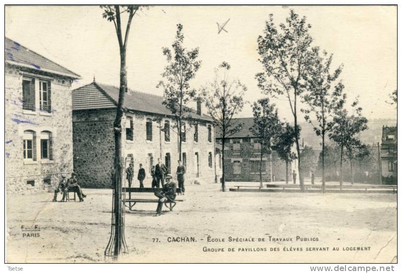 Cachan - Ecole Spéciale De Travaux Publics -1919 - Cachan