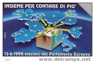 # ITALY A32 Elezioni Del Parlamento Europeo (30.06.2001) 5000 Tres Bon Etat - Publiques Figurées Ordinaires