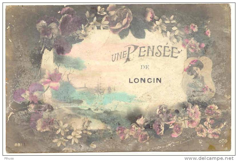 B1588  LONCIN : Une Pensee - Ans