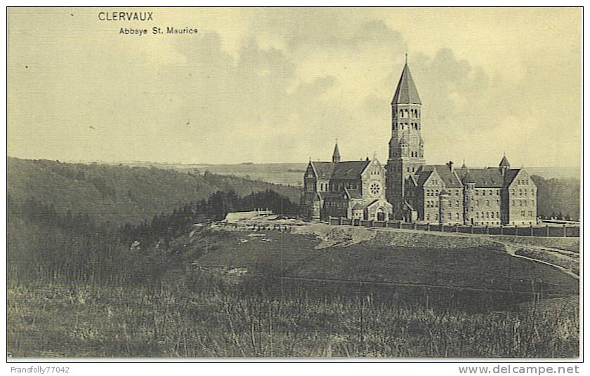 LUXEMBOURG - CLERVAUX - ABBYE ST. MAURICE - CIRCA -WWI - Clervaux