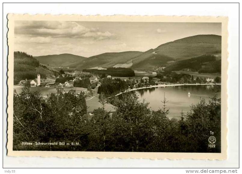 - ALLEMAGNE . BADE-WURTEMBERG . TITISEE-SCHARZWALD - Titisee-Neustadt