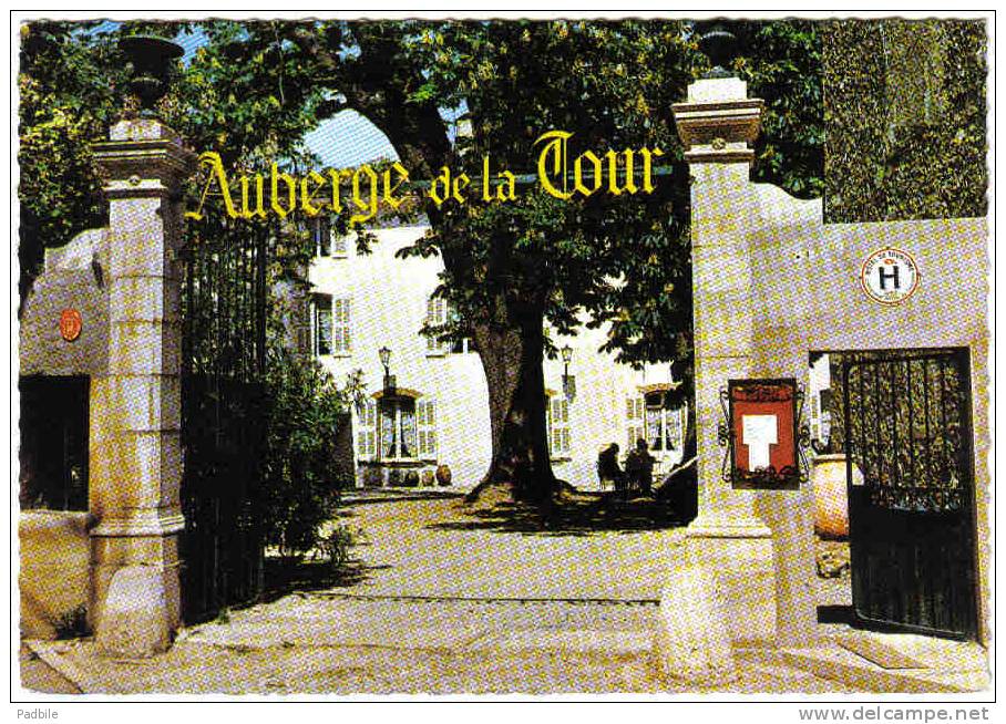 Carte Postale 83. Aups   L'Auberge De La Tour Trés Beau Plan - Aups