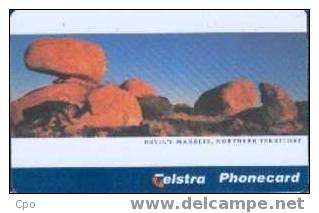 # AUSTRALIA 97020004N Devil's Marbles 20 Puce?   Tres Bon Etat - Australie