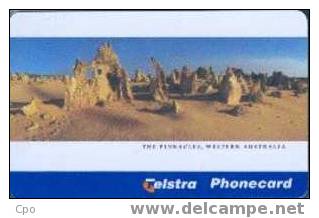 # AUSTRALIA 97005006N The Pinnacles 5 Puce?   Tres Bon Etat - Australia