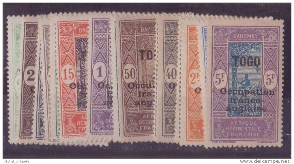 TOGO N° 84/100* NEUF AVEC CHARNIERE - Altri & Non Classificati