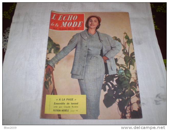 LE PETIT ECHO DE LA MODE   ANNEE 1956  NUMERO 4 - Fashion