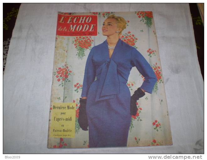 LE PETIT ECHO DE LA MODE   ANNEE 1956  NUMERO 45 - Mode