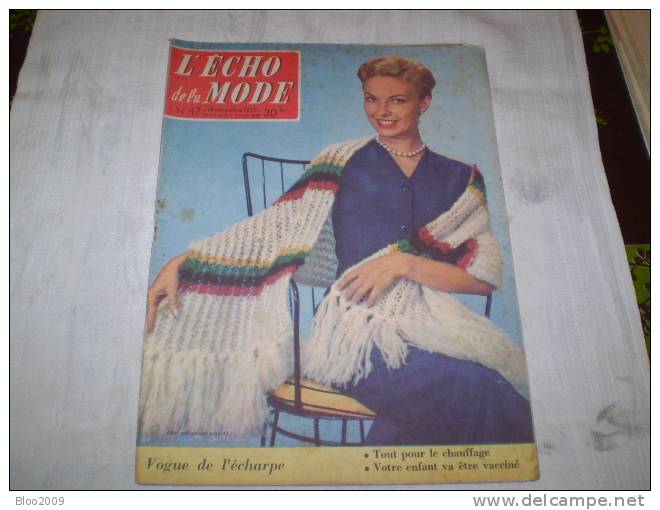 LE PETIT ECHO DE LA MODE   ANNEE 1956  NUMERO 47 - Mode