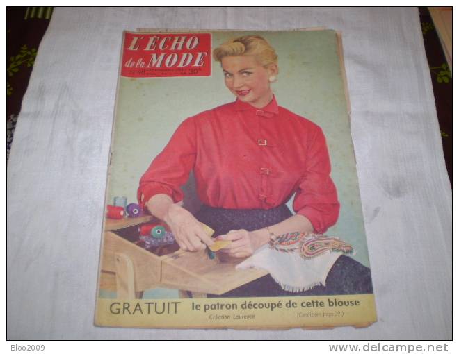 LE PETIT ECHO DE LA MODE   ANNEE 1956  NUMERO 48 - Lifestyle & Mode