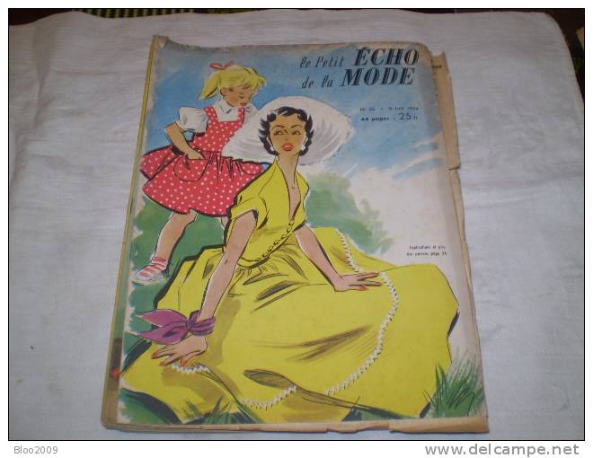 LE PETIT ECHO DE LA MODE  ANNEE 1954  NUMERO 23 - Fashion