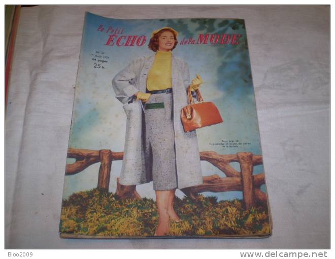 LE PETIT ECHO DE LA MODE  ANNEE 1954  NUMERO 31 - Fashion