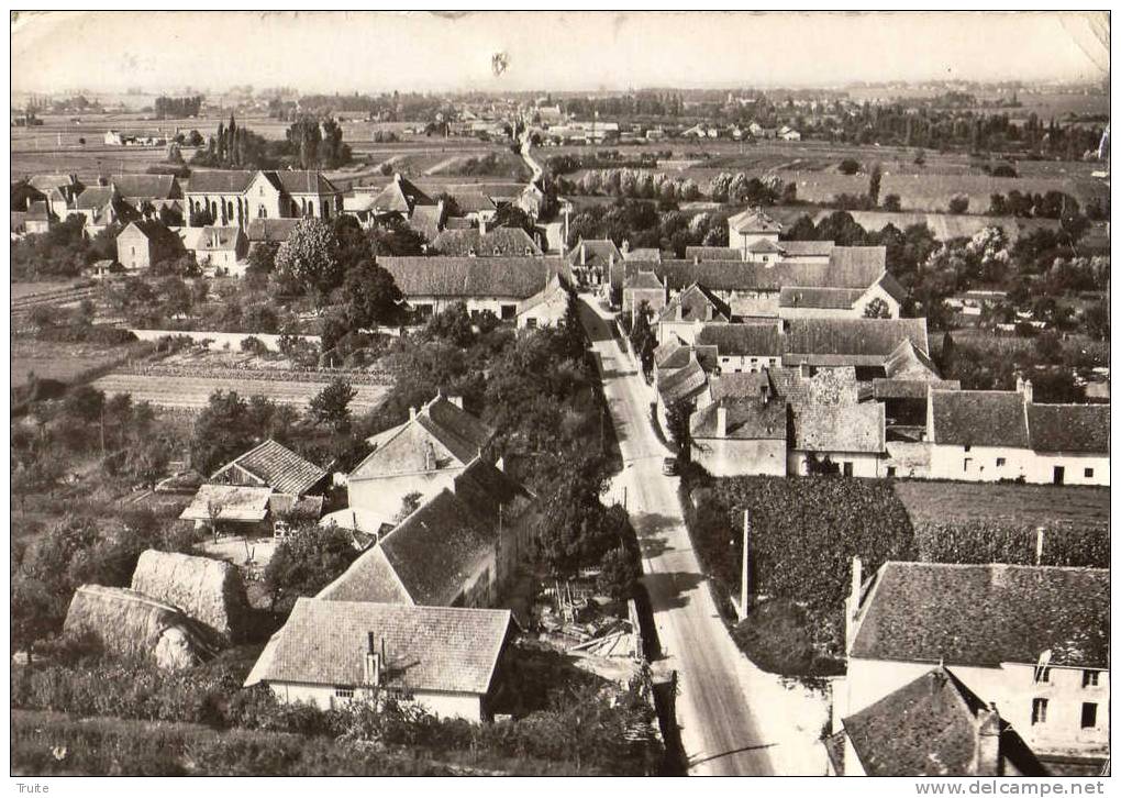 VARENNES-LE-GRAND VUE AERIENNE EN 1963 - Other & Unclassified