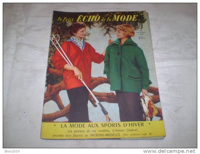 LE PETIT ECHO DE LA MODE  ANNEE 1954  NUMERO 48 - Lifestyle & Mode
