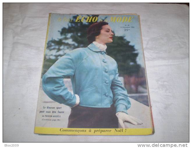 LE PETIT ECHO DE LA MODE  ANNEE 1954  NUMERO 50 - Fashion