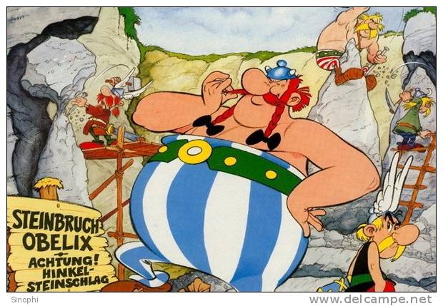 E-10zc/As6^^   Fairy Tales , Asterix Astérix Obelix , ( Postal Stationery , Articles Postaux ) - Verhalen, Fabels En Legenden