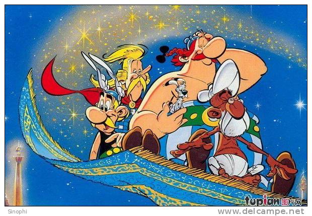 E-10zc/As12^^   Fairy Tales , Asterix Astérix Obelix , ( Postal Stationery , Articles Postaux ) - Märchen, Sagen & Legenden