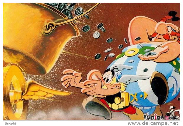 E-10zc/As18^^   Fairy Tales , Asterix Astérix Obelix , ( Postal Stationery , Articles Postaux ) - Verhalen, Fabels En Legenden