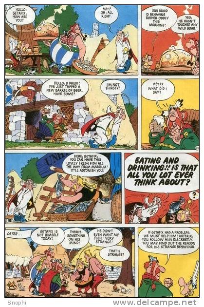 E-10zc/As26^^   Fairy Tales , Asterix Astérix Obelix , ( Postal Stationery , Articles Postaux ) - Verhalen, Fabels En Legenden