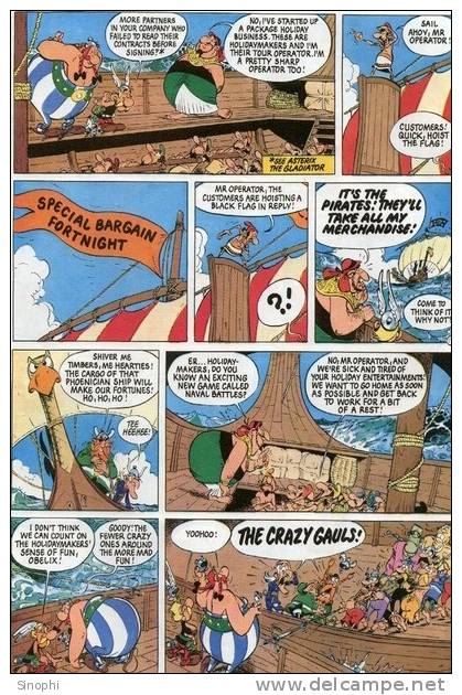 E-10zc/As37^^   Fairy Tales , Asterix Astérix Obelix , ( Postal Stationery , Articles Postaux ) - Verhalen, Fabels En Legenden