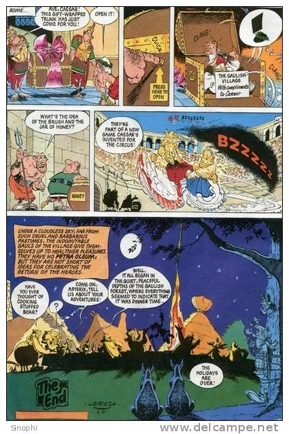 E-10zc/As63^^   Fairy Tales , Asterix Astérix Obelix , ( Postal Stationery , Articles Postaux ) - Verhalen, Fabels En Legenden