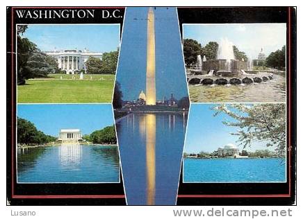 Washington D.C. - Carte Multivues - Washington DC