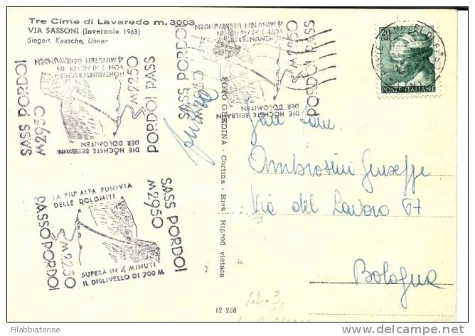 1965 - San Marino Cartolina - Tematica Montagne      13/46M - Briefe U. Dokumente
