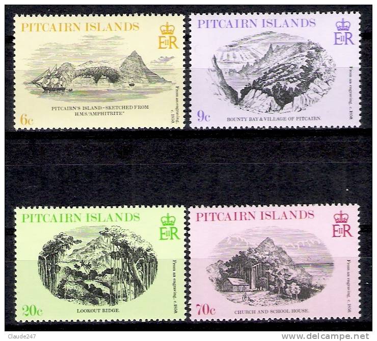 Pitcairn 1979 - Engravings - Serie Nuova Illinguellata - New -  MNH - Islas De Pitcairn