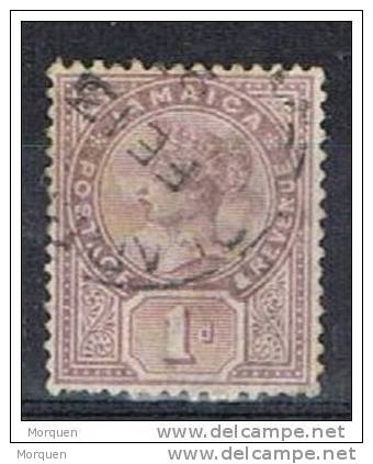 Lote 6 Sellos JAMAICA  Colonia Inglesa  Cat Yvert Num 27, 31, 37, 38, 58, 59  º - Jamaica (...-1961)