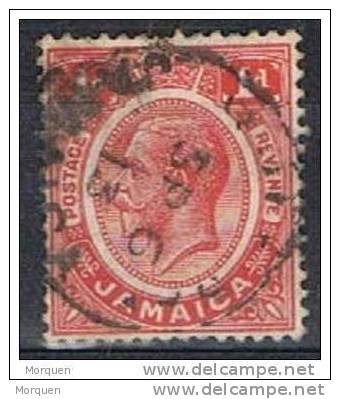 Lote 6 Sellos JAMAICA  Colonia Inglesa  Cat Yvert Num 27, 31, 37, 38, 58, 59  º - Jamaica (...-1961)