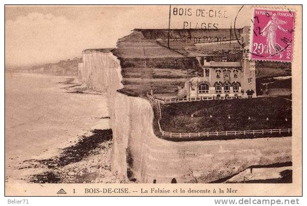 80 / Bois De Cise : La Falaise Et La Descente à La Mer - Bois-de-Cise