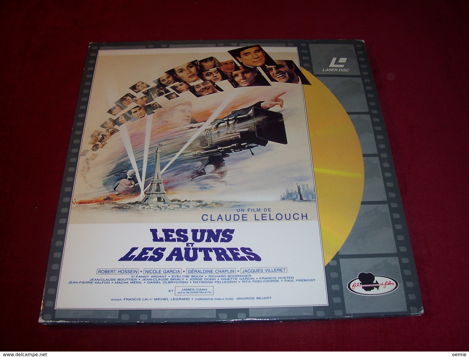 LASERDISC  CDV   °°°    LES UNS ET LES AUTRES  DE CLAUDE LELOUCHE - Otros