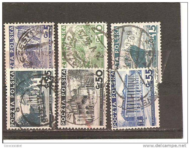 Polonia-Poland Nº Yvert  379-83, 386-87 (usado) (o). - Used Stamps