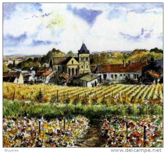 PAP Avec Timbre "Champagne Ardenne" Et Illustration "Vertus - Le Vignoble" + Carte De Correspondance Assortie - Prêts-à-poster:  Autres (1995-...)