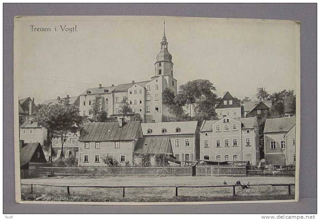 Treuen I. Vogtl. - Hofkunstanstalt Löffler & Cie, Greiz. Geschmacksmusterschutz - Vogtland