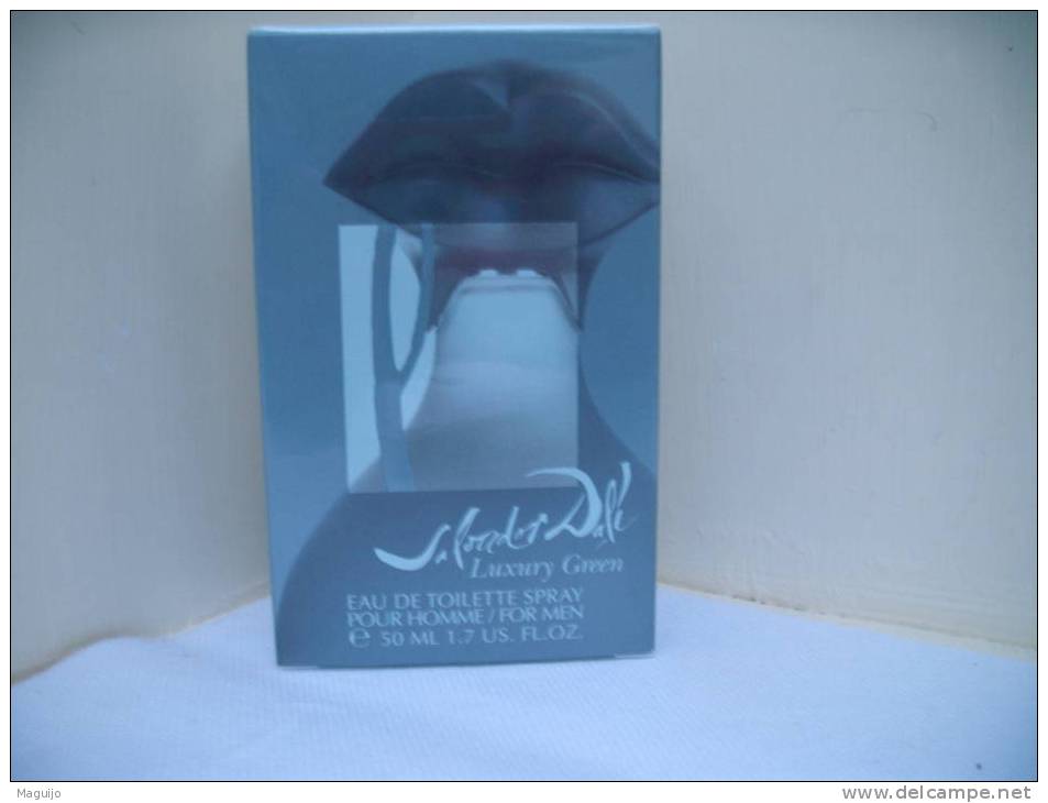 SALVADOR DALI " LUXURY GREEN" EDITION .LIMITEE EDT 50 ML NEUF ENCORE SOUS BLISTER  LIRE !!! - Uomo