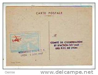 COMITE DE COORDINATION DES OEUVRES SOCIALES DES PTT DU 8 JUIN 1947 - Lettres & Documents