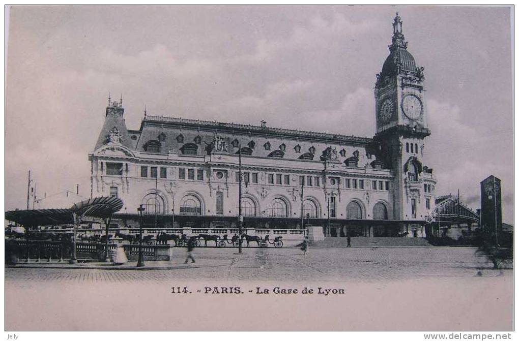 PARIS   - La Gare De Lyon - Métro Parisien, Gares