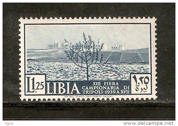 CE520 - LIBIA - Sassone 162 ** - Tredicesima Fiera Di Tripoli - Libia