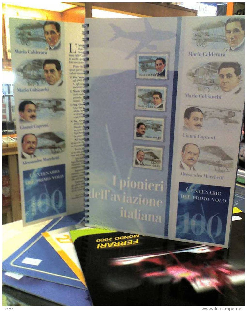 Prodotti Filatelici: Folder Poste Italiane: I Pionieri Dell'Aviazione Italiana - Centenario Del Primo Volo - Aeronautica - Presentation Packs