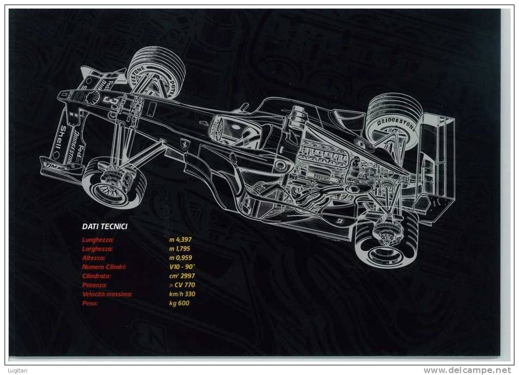 Prodotti Filatelici: Folder Poste Italiane: Ferrari Campione Del Mondo 2000 - Sport - Automobilismo - ANNO 2001 - Paquetes De Presentación