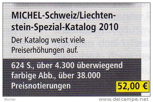 Schweiz/Liechtenstein Spezial Briefmarken Michel Katalog 2010 Neu 52€ - Autres & Non Classés