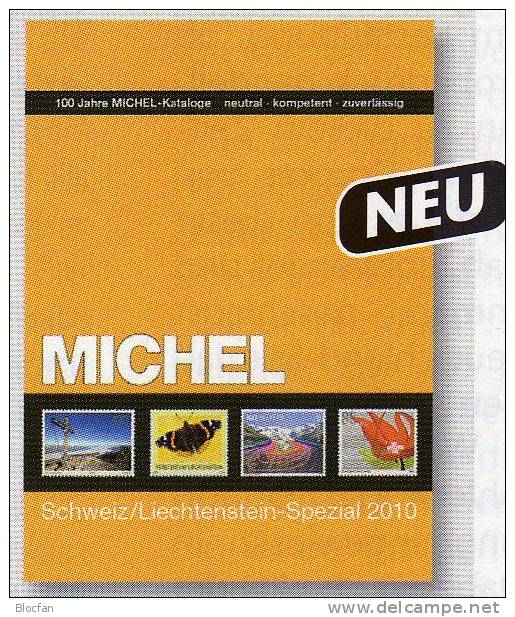 Schweiz/Liechtenstein Spezial Briefmarken Michel Katalog 2010 Neu 52€ - Andere & Zonder Classificatie