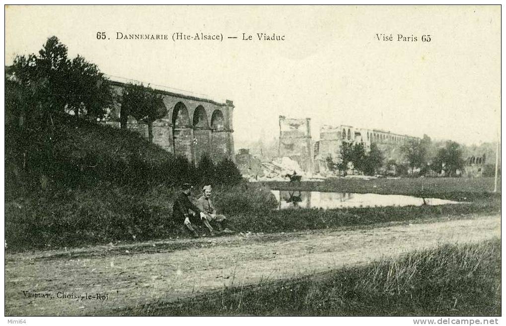 68 . DANNEMARIE .  LE VIADUC . - Dannemarie