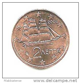 2009 - Grecia 2 Centesimi, - Grecia