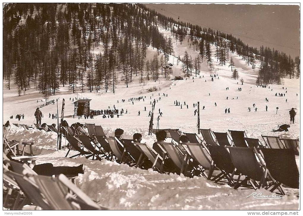 Val D'isere ( Savoie) La Piste De Ski Des Débutants , Photo Bardou - Val D'Isere