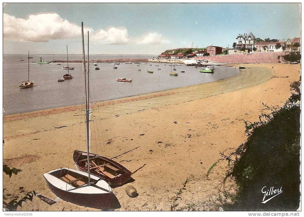 Fouras Les Bains ( Charente Maritime) La Plage Et Le Port Ou Napoléon S'embarqua Pour L'exil En 1815, Photo Gilbert - Fouras-les-Bains