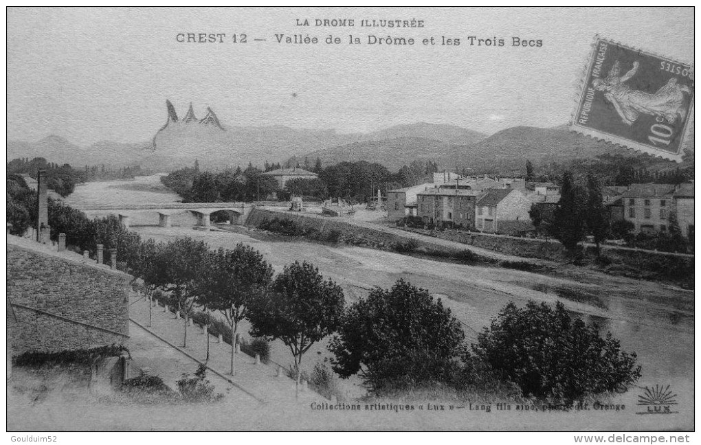 Vallée De La Drome Et Les Trois Becs - Crest