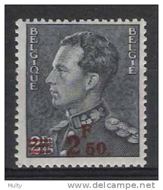 Belgie OCB 478 (*) - 1936-51 Poortman